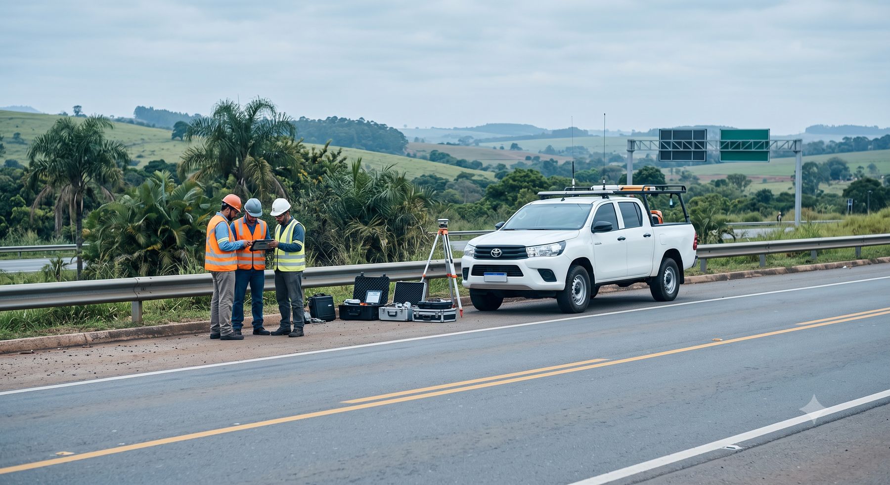 Comtacti technical team in the field